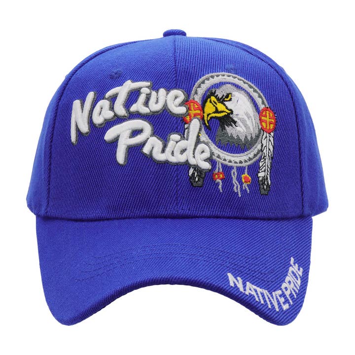 ASSORTED Native Pride Acrylic Velcro Back Baseball Cap for wholesale on Faire5