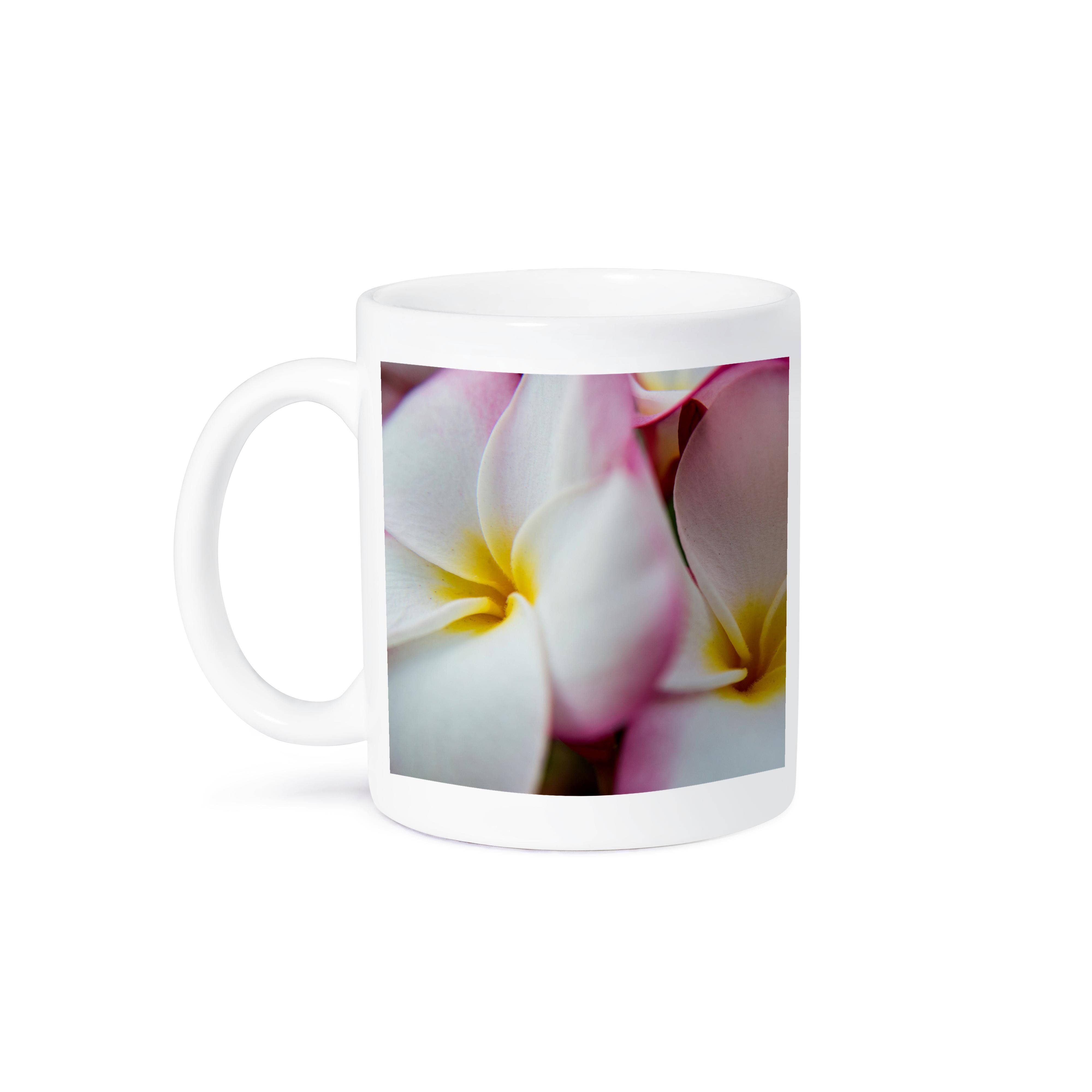 3dRose - Wholesale Coffee Mug - 3dRose, USA, Hawaii, Oahu, Close up of pink Plumeria flower, Mug8
