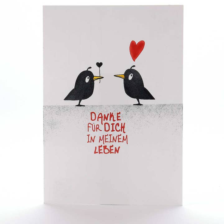 Heindesign - Wholesale Rubber/Decorative Stamp - Stamp: Bird with heart3