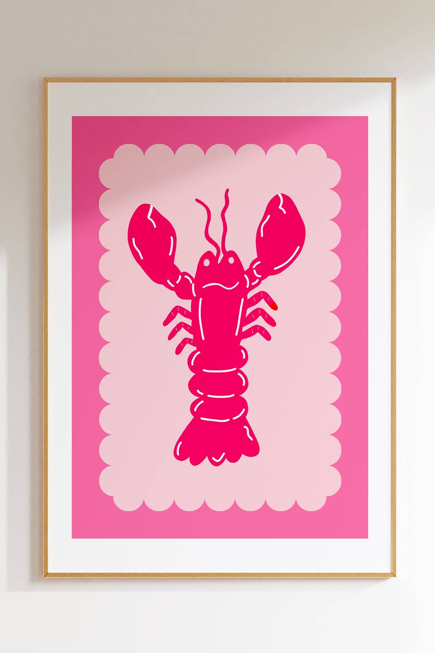 Maddison Ball Creative - Wholesale Art Print - Lobster Scallop (More Colours)2