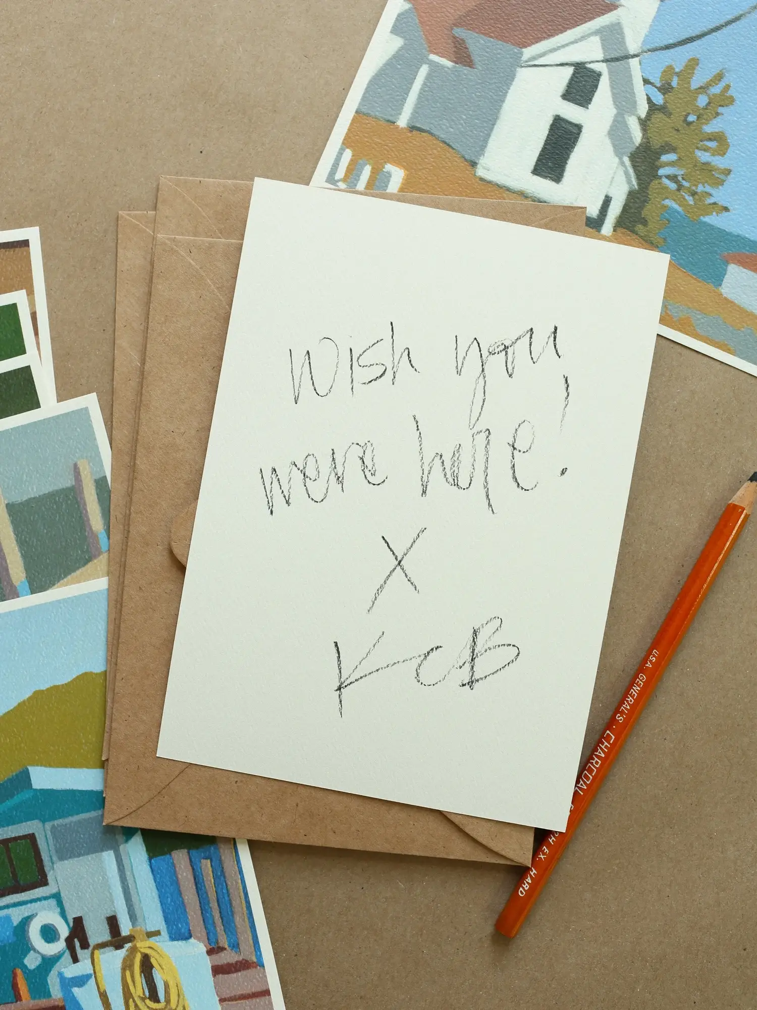 Katherine Corden Art - Wholesale Stationery/Notecard Set - Summer Studies 12 Card Pack4