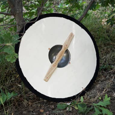 Backwoods Provisions - Wholesale Wood Toy - Kids - Toy 19" Norse Style Round Shield (Ready to Paint)