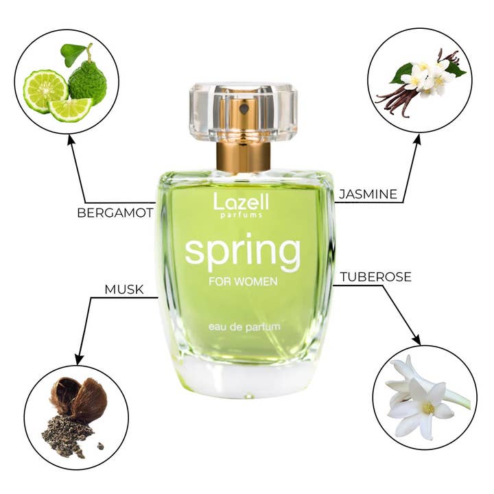 Daspar - Wholesale Perfume/Eau de Toilette - LAZELL SPRING FOR WOMEN EDP 3.4 OZ 100 ML Perfume