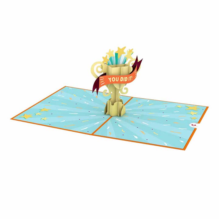 Lovepop Cards - Wholesale Congratulations Card - Congrats Trophy 5''x7'' Pop-Up Cards (-30%)