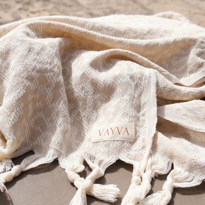 VAYVA - Vendita all'ingrosso Telo mare - Asciugamano in cotone | Telo mare | Telo hammam Mykonos