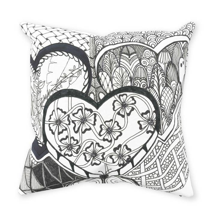 Cuscini Cuori di Farfalla per la vendita all'ingrosso da parte di Mary O's Imagination