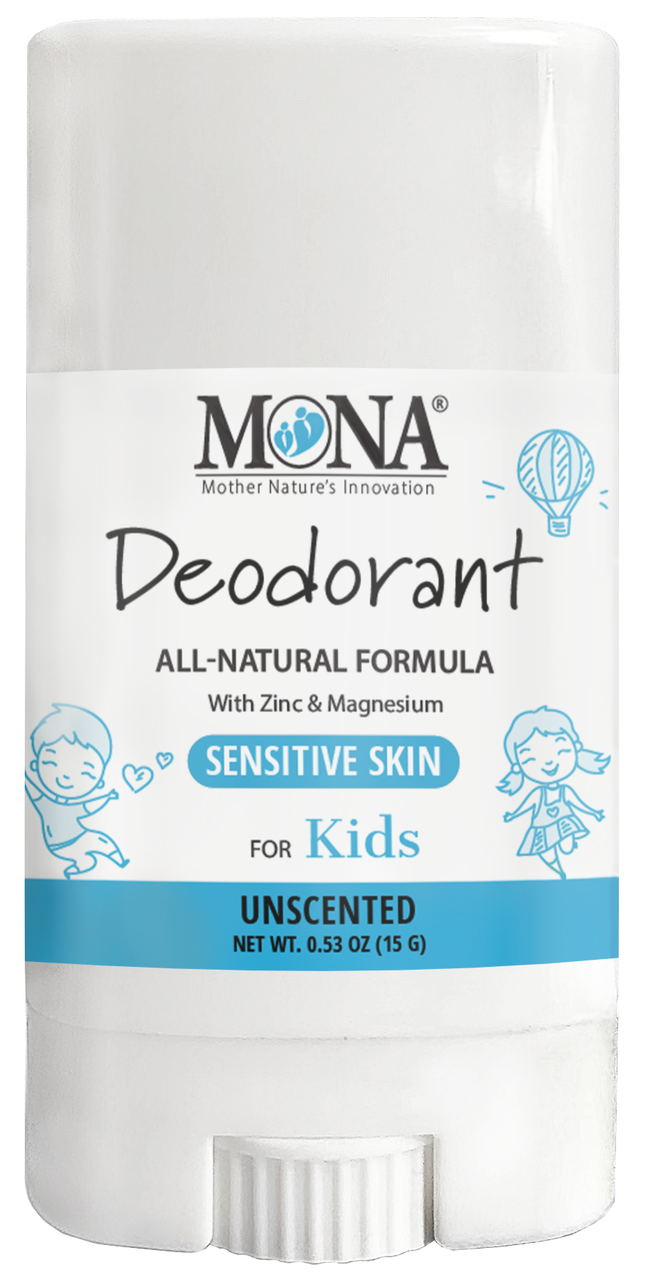 MONA BRANDS, LLC - Wholesale Deodorant - Unisex - Deodorant for Kids | Travel Size 0.53oz | All Natural5