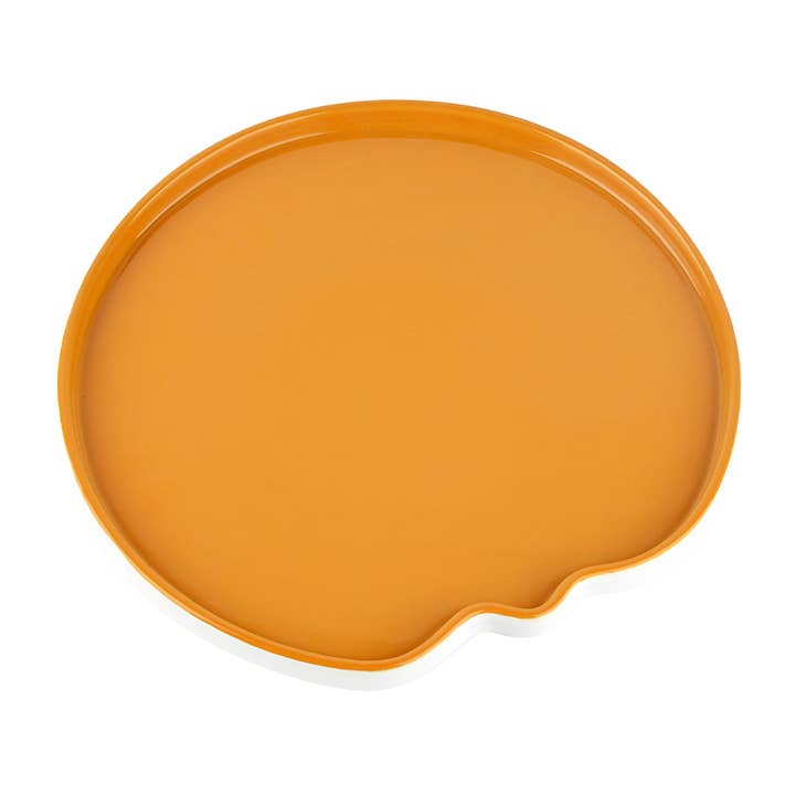 Middagsplade 24 cm - Solsikke & Hvid Blank for engroshandel hos Bosilunlife