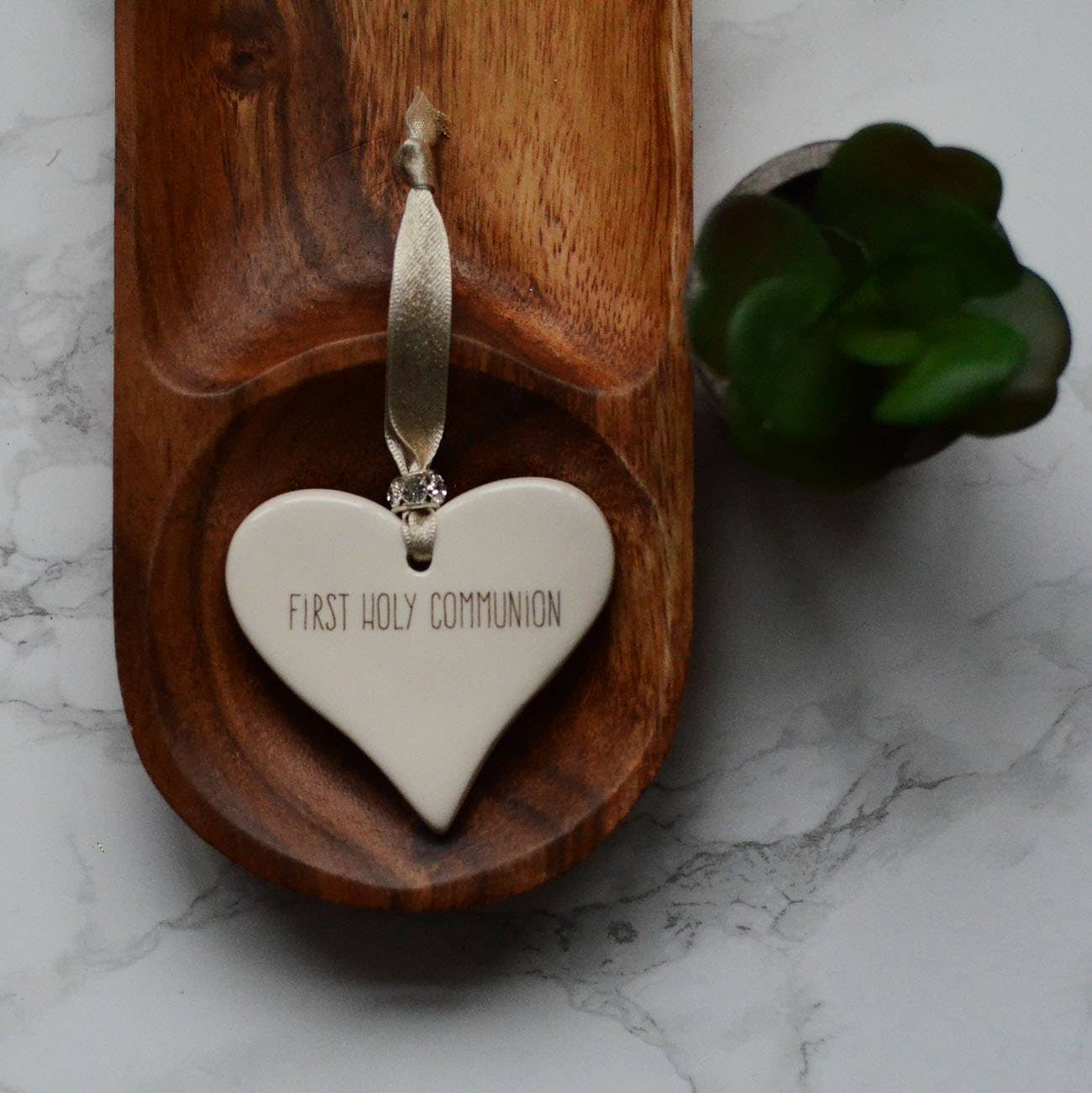 Dimbleby Ceramics - Vente Jeton/pièce de collection - Coeurs religieux en céramique8