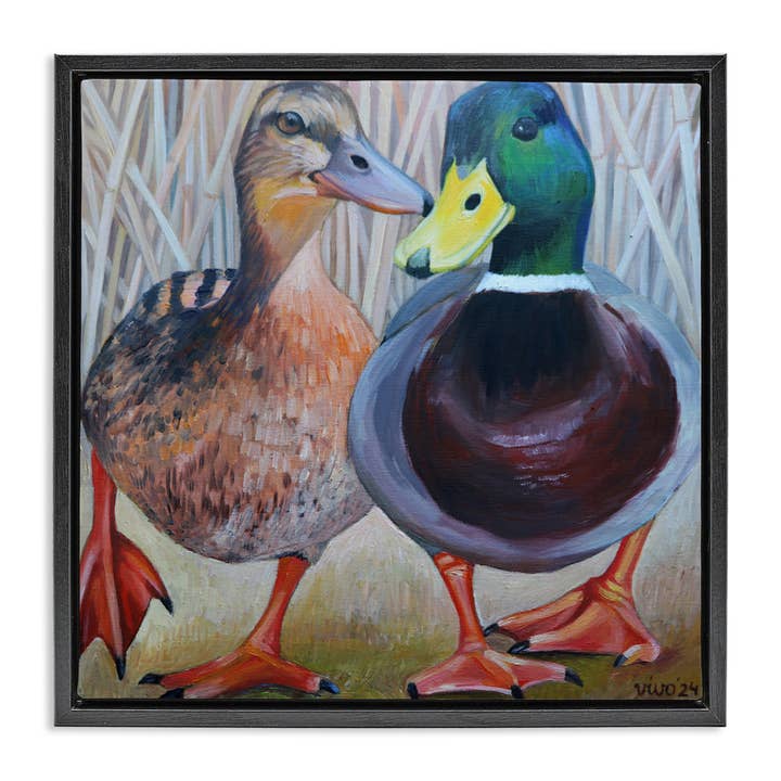 Stupell Industries - Wholesale Wall Sign - Mallard & Brown Ducks - Framed Wall Art22
