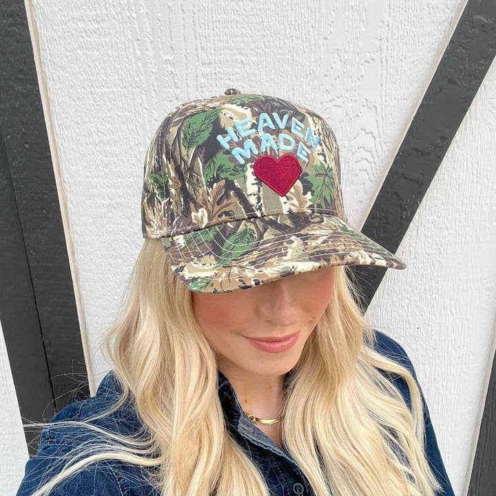 Ruby Moon - Wholesale Trucker Hat - Unisex - Camo X Heaven Made Hat