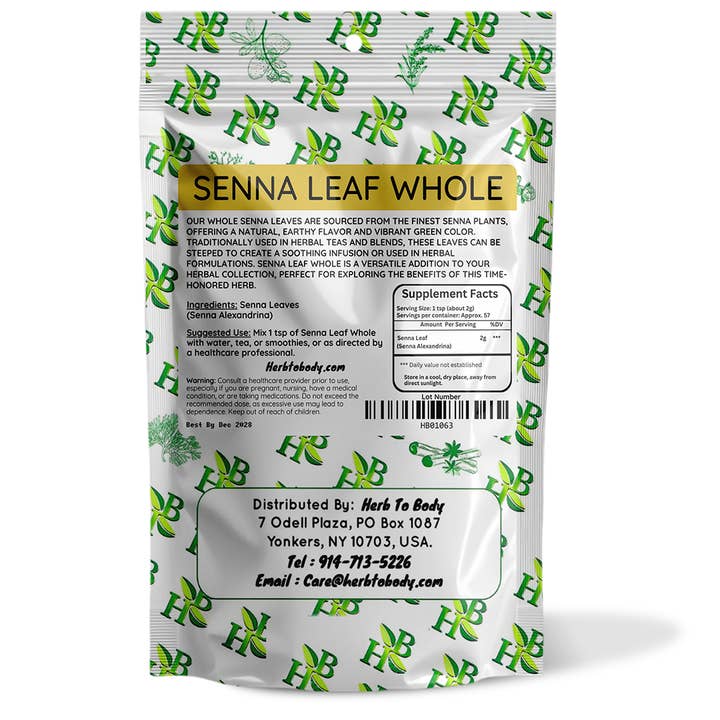 Herb To Body - Wholesale Herbs - Senna Leaf Whole1