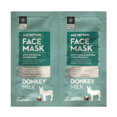 Ansiktsmask med åsnemjölk - 2x8 ml för wholesale av Sprelink