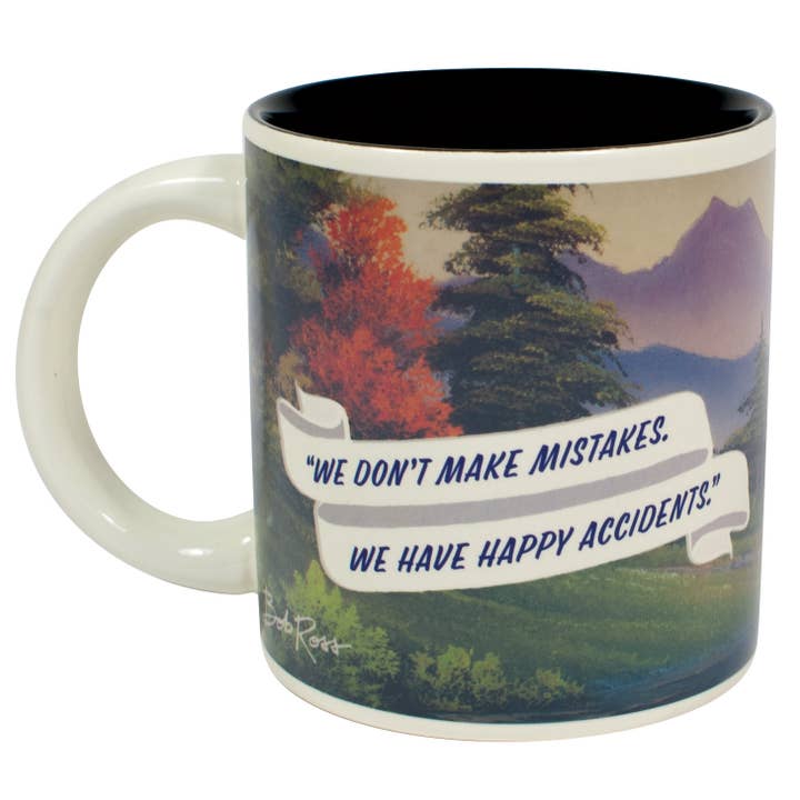 Unemployed Philosophers Guild - Wholesale Coffee Mug - Bob Ross Art Heat-Changing Coffee Mug