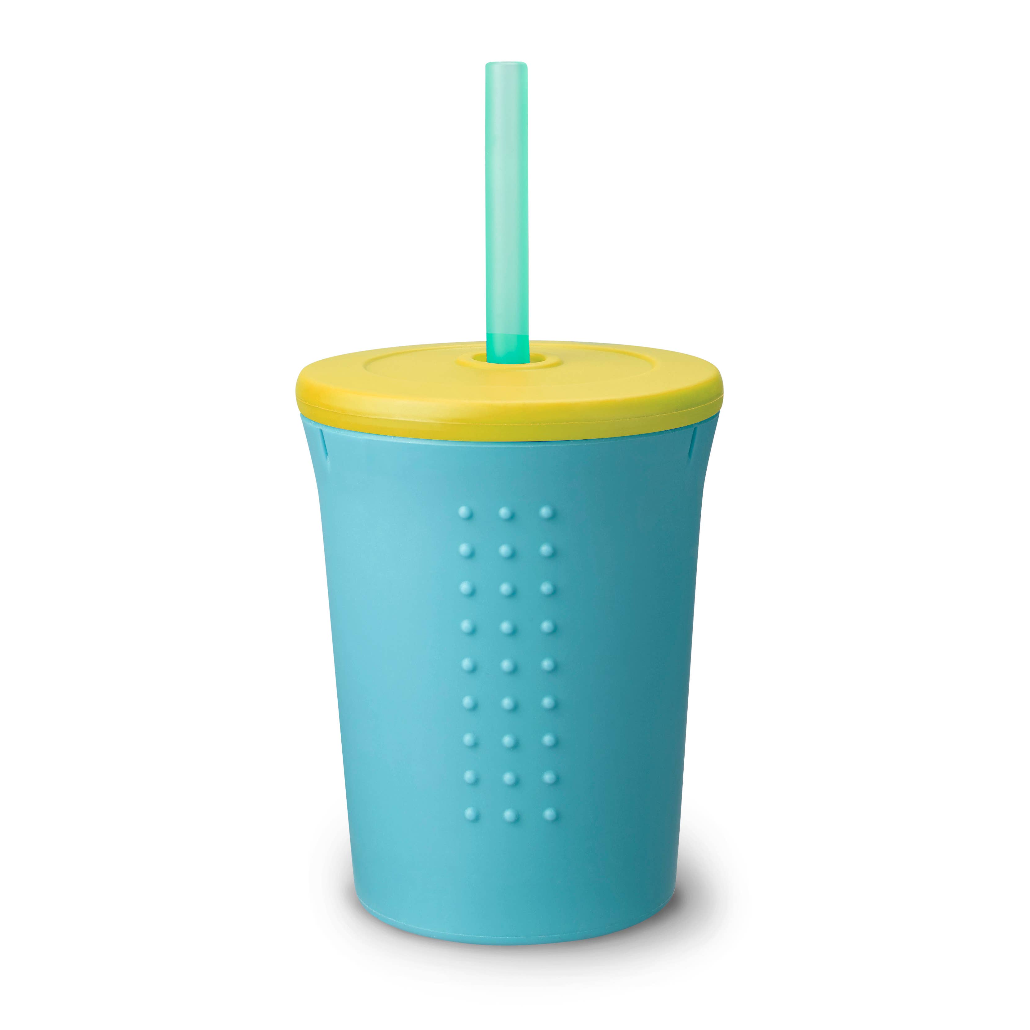 GoSili - Vendita all'ingrosso Bicchiere/tazza - Bambini e neonati - Tazza per bambini con cannuccia in silicone da 12 once7