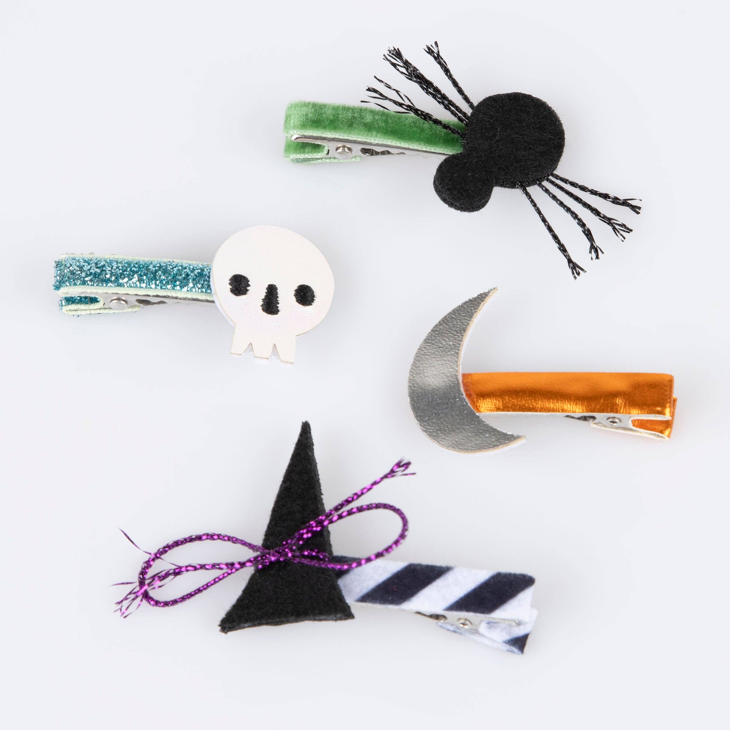 Meri Meri - Wholesale Hair Clip - Kids - Halloween Icons Hair Clips2
