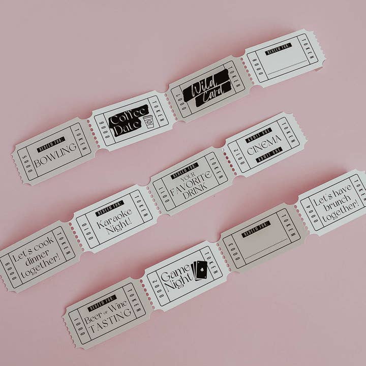 Curated for You Gifts - Wholesale Keepsake Coin/Token - Friendship Activity Coupons