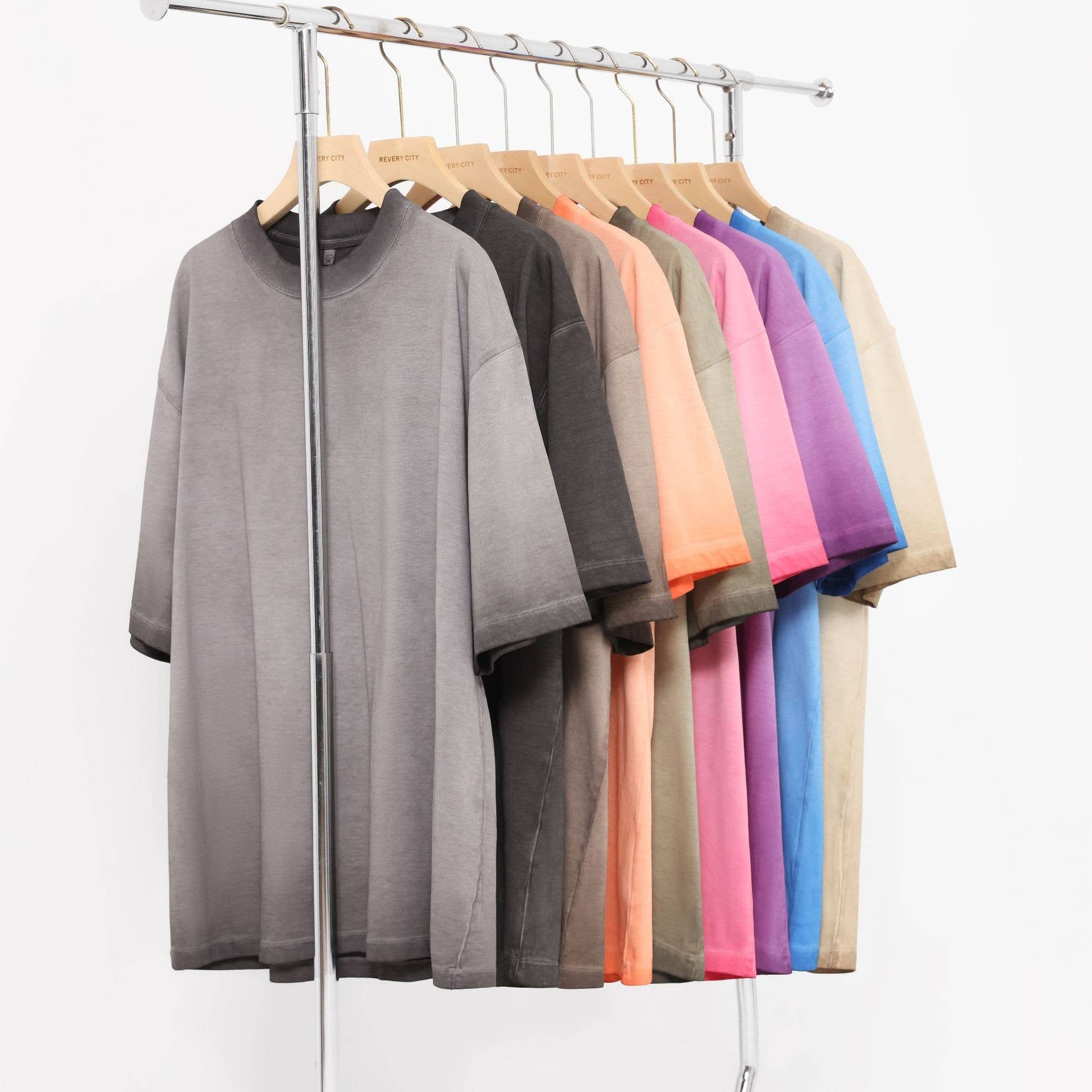 Hope & Sunshine - Vendita all'ingrosso Maglietta - Donna - Maglietta oversize sfumata6