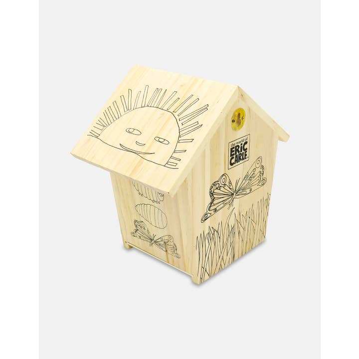 Robert Frederick Ltd - Wholesale DIY Craft Kit - Kids - Paint Your Own Butterfly House - Very Hungry Caterpillar