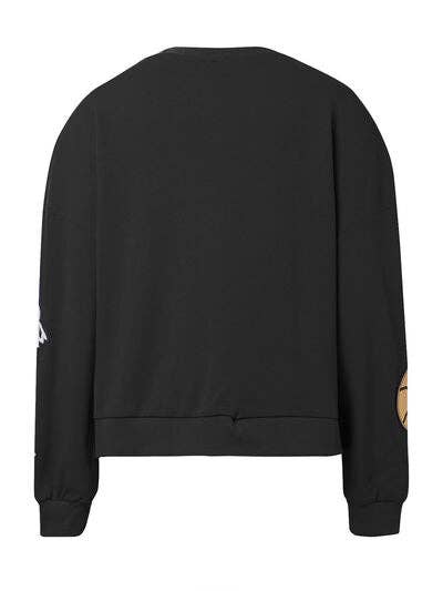 ClassiQ - Wholesale Sweatshirt - Women's - Basketball Round Neck Long Sleeve Sweatshirt11