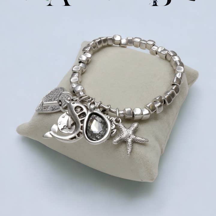 Item # 2487 - Pewter Bracelet for wholesale by The Ancient Bazaar Jewelry & Accessories