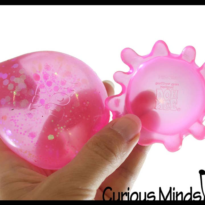 Curious Minds Toys - Wholesale Squishy Toy - Kids & Baby - 1 NeeDoh Dream Drop Cube - Thick Gel Ball1