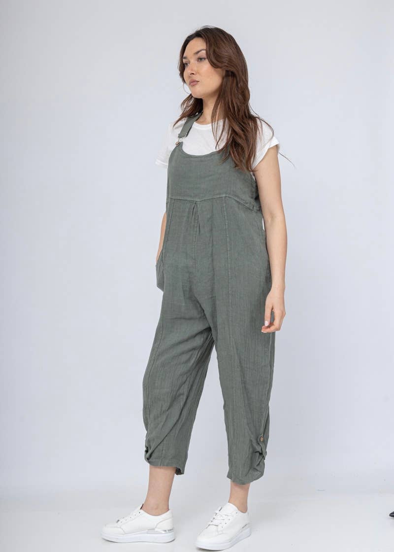 LINEN & COTTON HOUSE - Wholesale Overalls – Women's - 05400 OVERALLS IN LINEN13