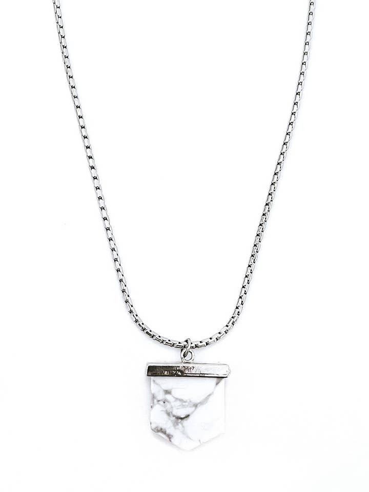 Alicia Marmor-Anhänger-Halskette für den Großhandel von BELJOY