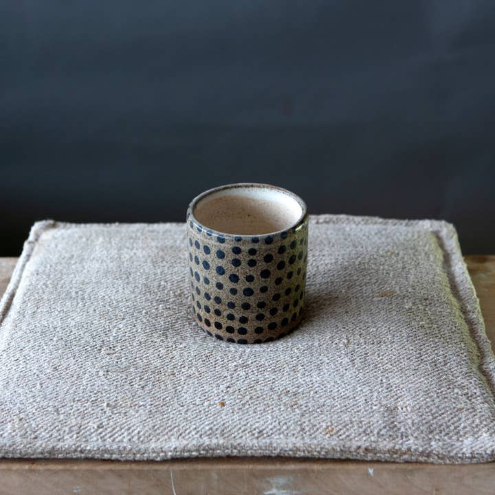 Black Grey Polka Dot Tumblers for wholesale on Faire3