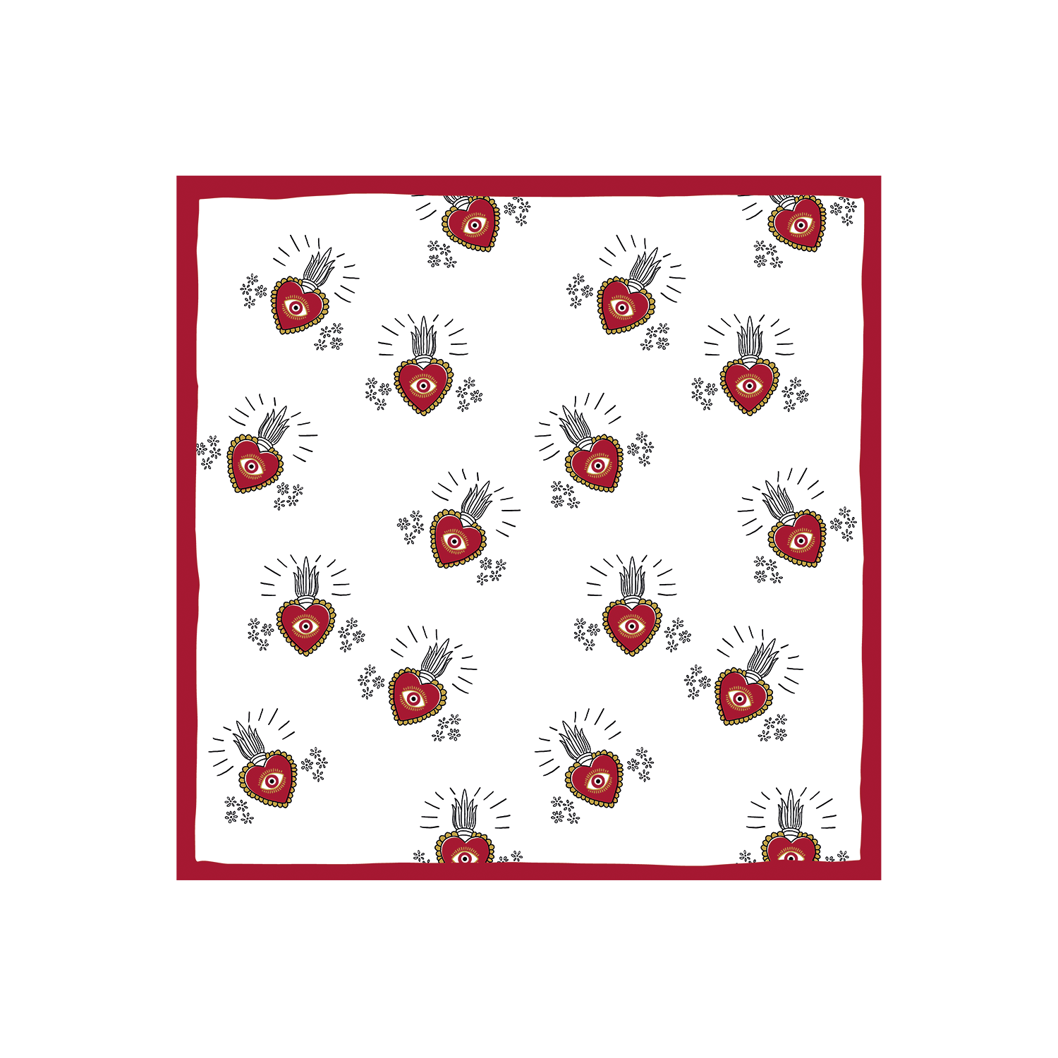 Opjet Paris - Vendita all'ingrosso Tovagliolo monouso - Tovagliolo di carta americano rosso x200