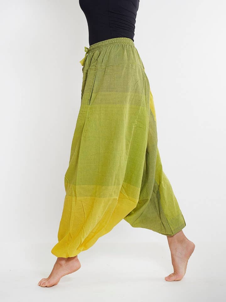 HimaOriginals – Großhandel Hose – Damen – Bequeme Haremshose - Limette