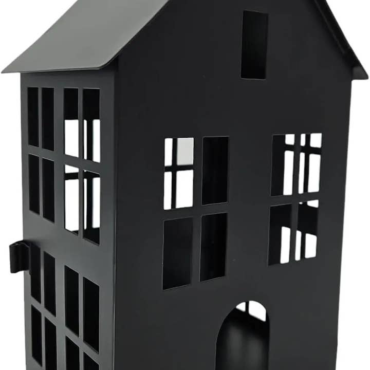 Meinposten - Wholesale Decorative Tabletop Object - House metal black decoration Meinposten 3 set lantern lantern8