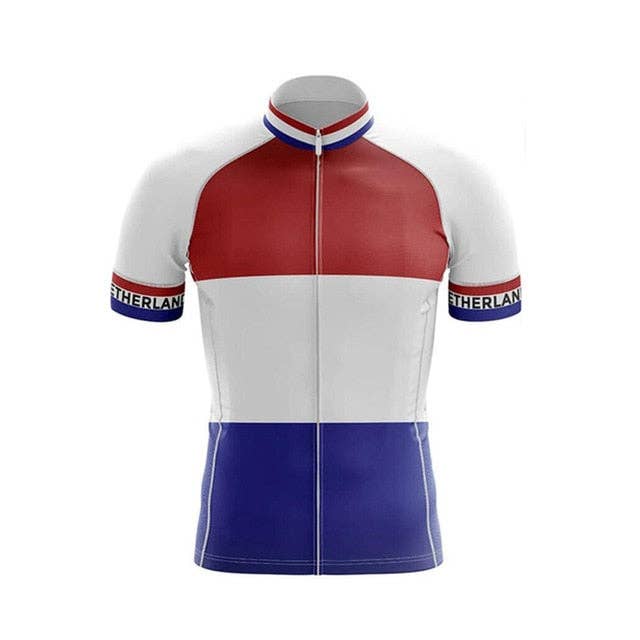 Netherlands Men's Cycling Jersey Bib Short Kit for wholesale on Faire20
