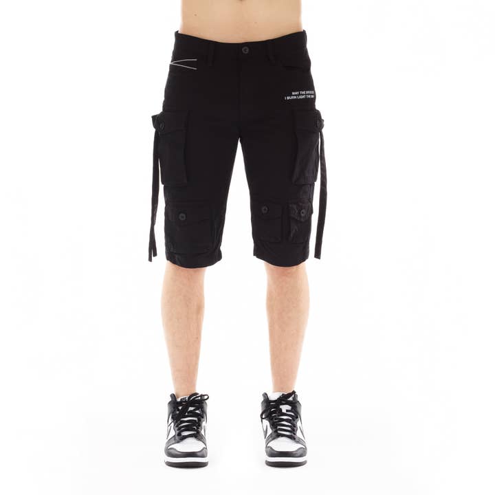 CARGO SHORTS IN VINTAGE BLACK for wholesale on Faire1