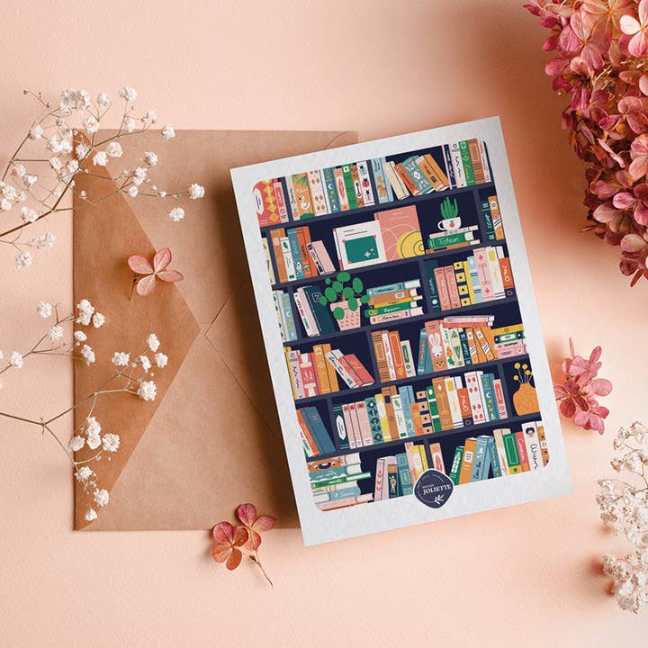 Maison Joliette - Wholesale Postcard - Book Lovers - Postcard2