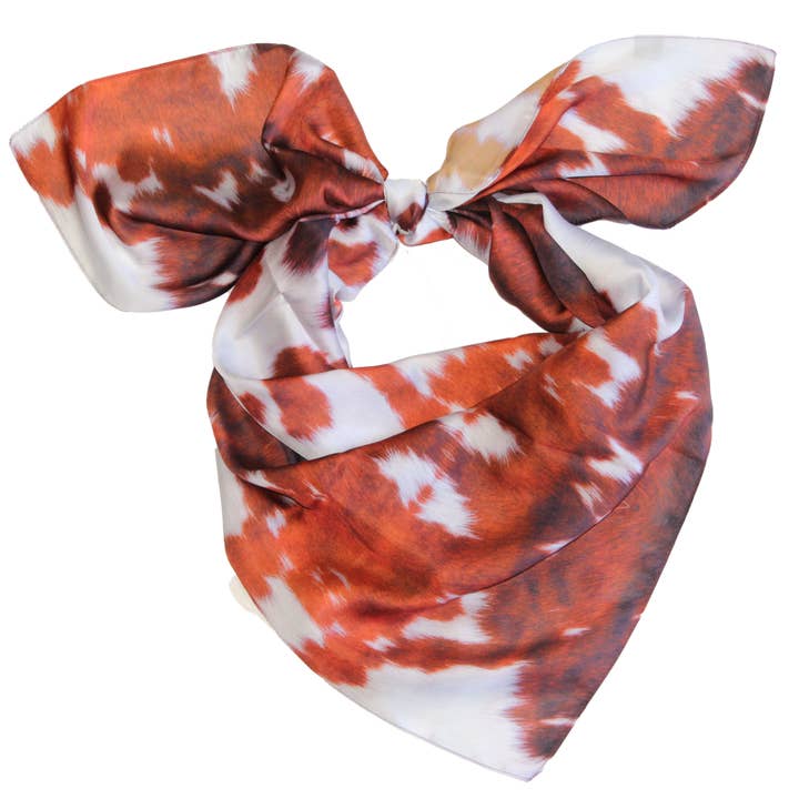 Longhorn XL Wild Rag for wholesale by Whipin Wild Rags
