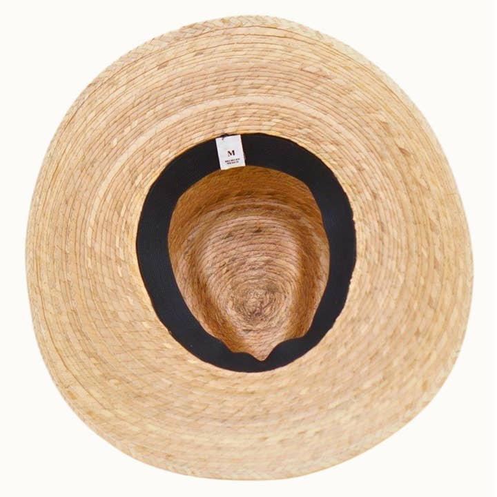 Olive & Pique - Wholesale Cowboy Hat - Unisex - Fine Palm Leaf Straw Western Cowboy Hat, UPF 50+