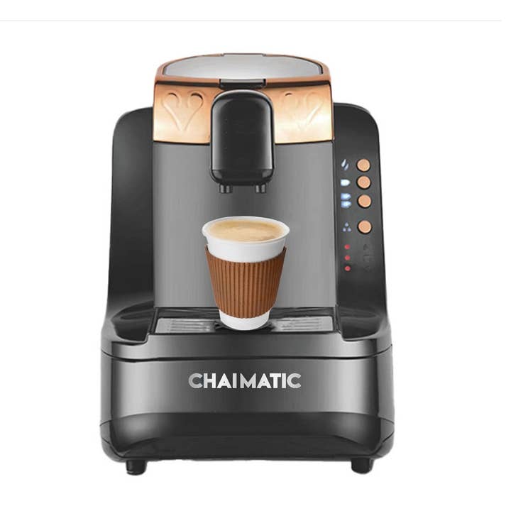 Chai Matic Mini Instant Hot-Iced Latte Dispensing Machine for wholesale by ChaiMati