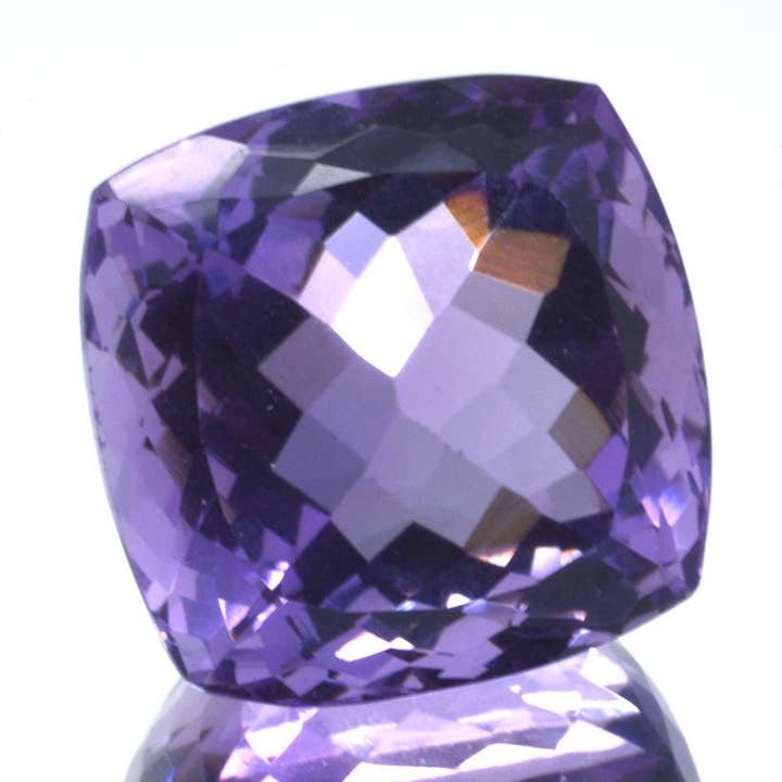 21,17 ct. Corte de almofada de ametista por atacado de Naturjoya