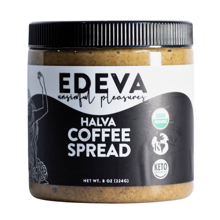 Kaffee-Kardamom-Halva-Aufstrich für den Großhandel von Eden's Unsinful Pleasures