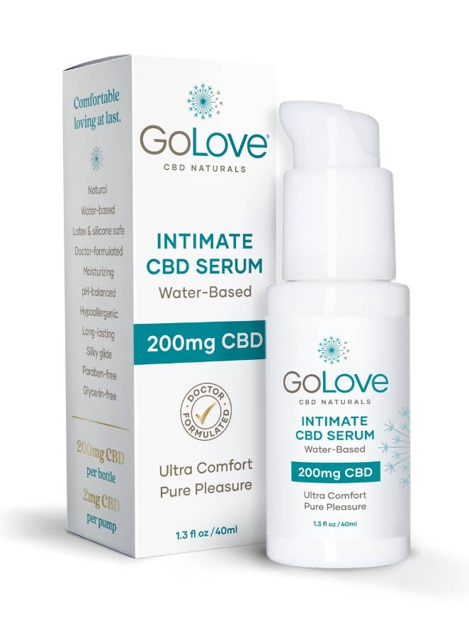 GoLove CBD Intimate Serum for wholesale by GoLove CBD Naturals