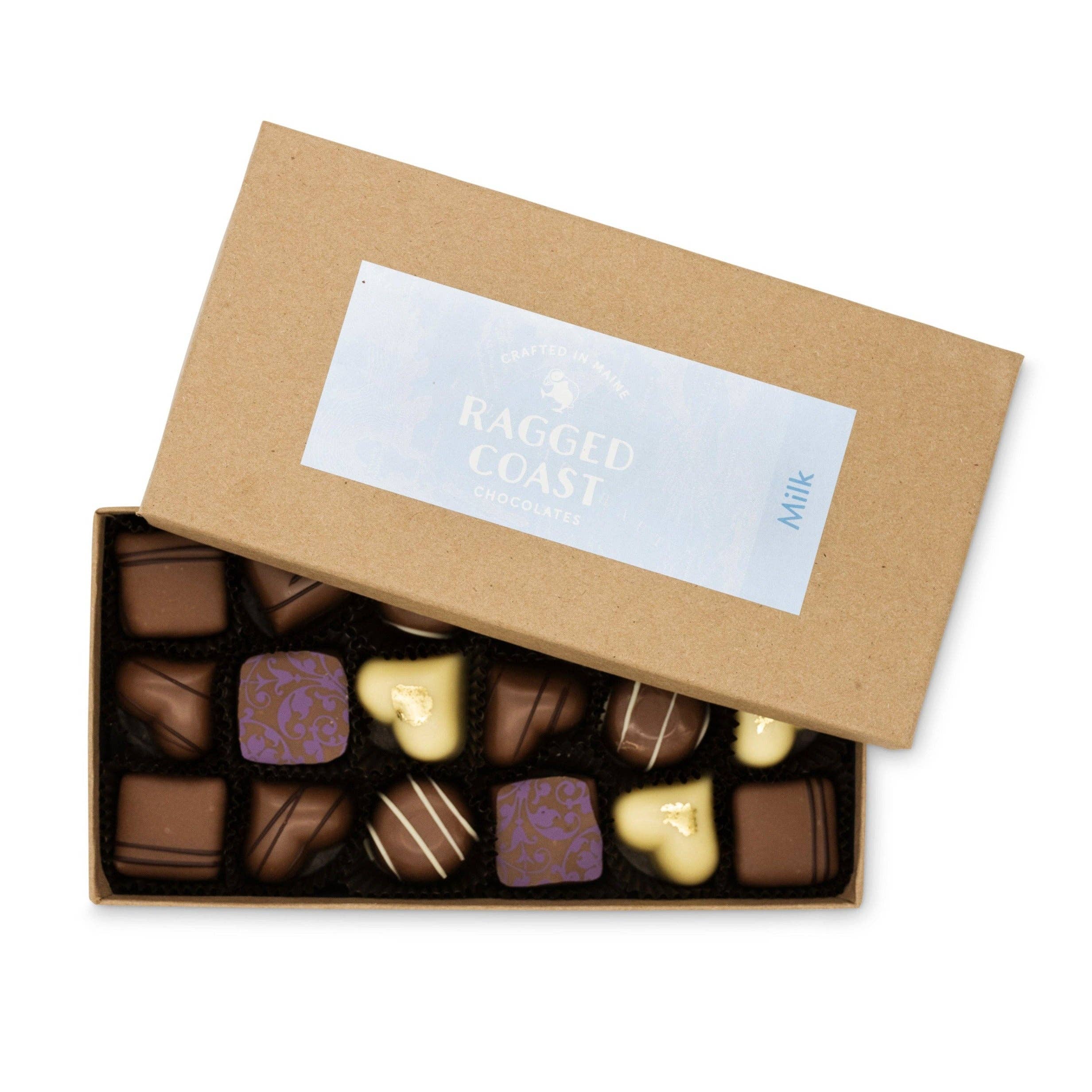 Ragged Coast Chocolates - Wholesale Chocolate Box - Milk Chocolate Truffle Assortment8