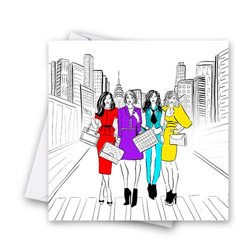 Sex in the City- City Life Greeting Card for wholesale by Catherine Loves