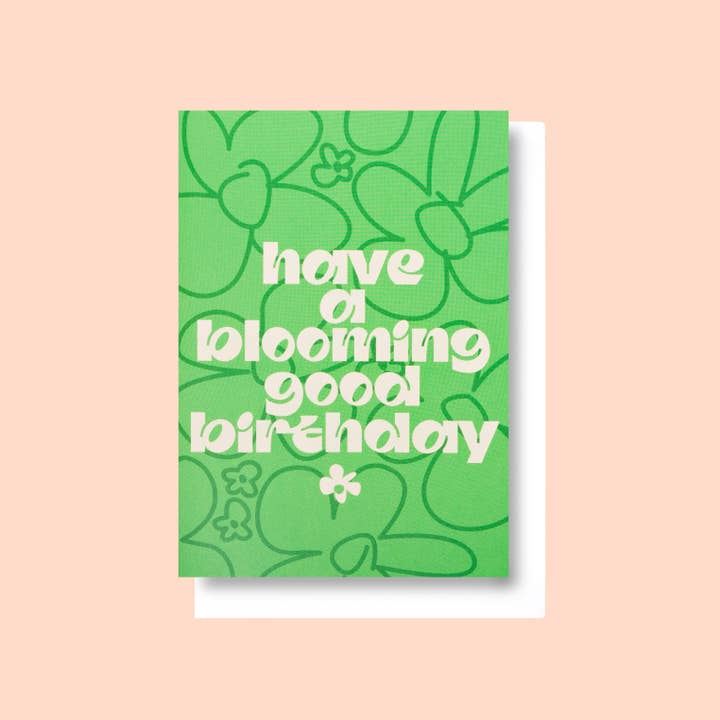 Blooming Birthday Card for wholesale by Good Thanks Paper