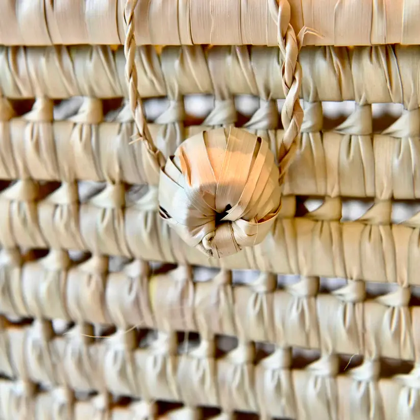 High crafty - Wholesale Storage Bin - 🧺 XL Wicker Storage Trunk – Handwoven Palm Leaf (60×35×35 c2