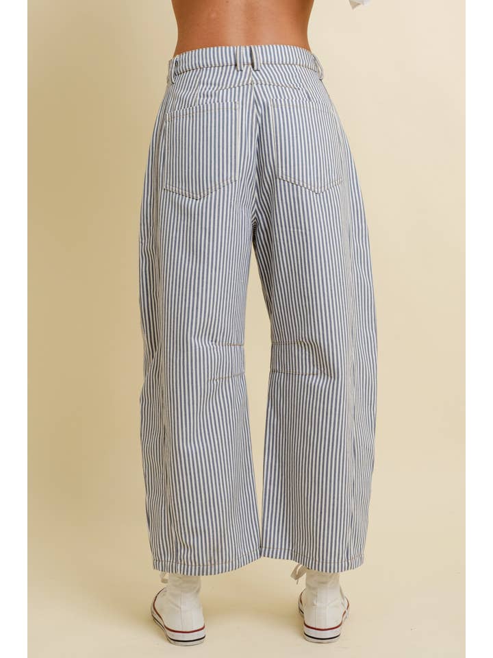 Cloud Ten - Wholesale Pants - Women's - CP18327 - STRIPED BARREL PANTS11