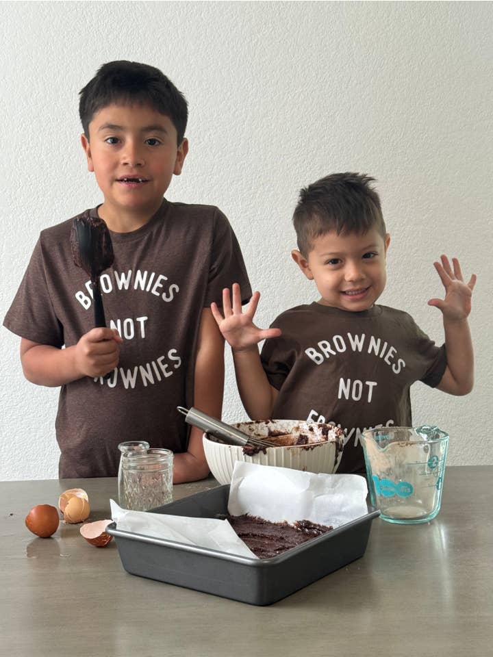 The Wishing Elephant - Wholesale Screen Printed T-Shirt - Kids - Brownie Love Tee Shirt For Kids, Bakery Cute Funny Kids shir