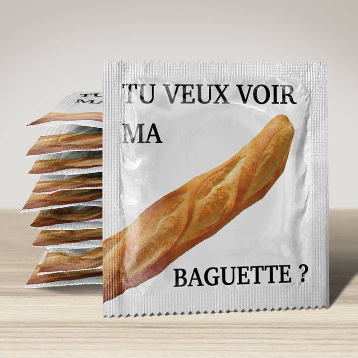Condom : Préservatif: Tu veux voir ma Baguette for wholesale by CALLVIN EU