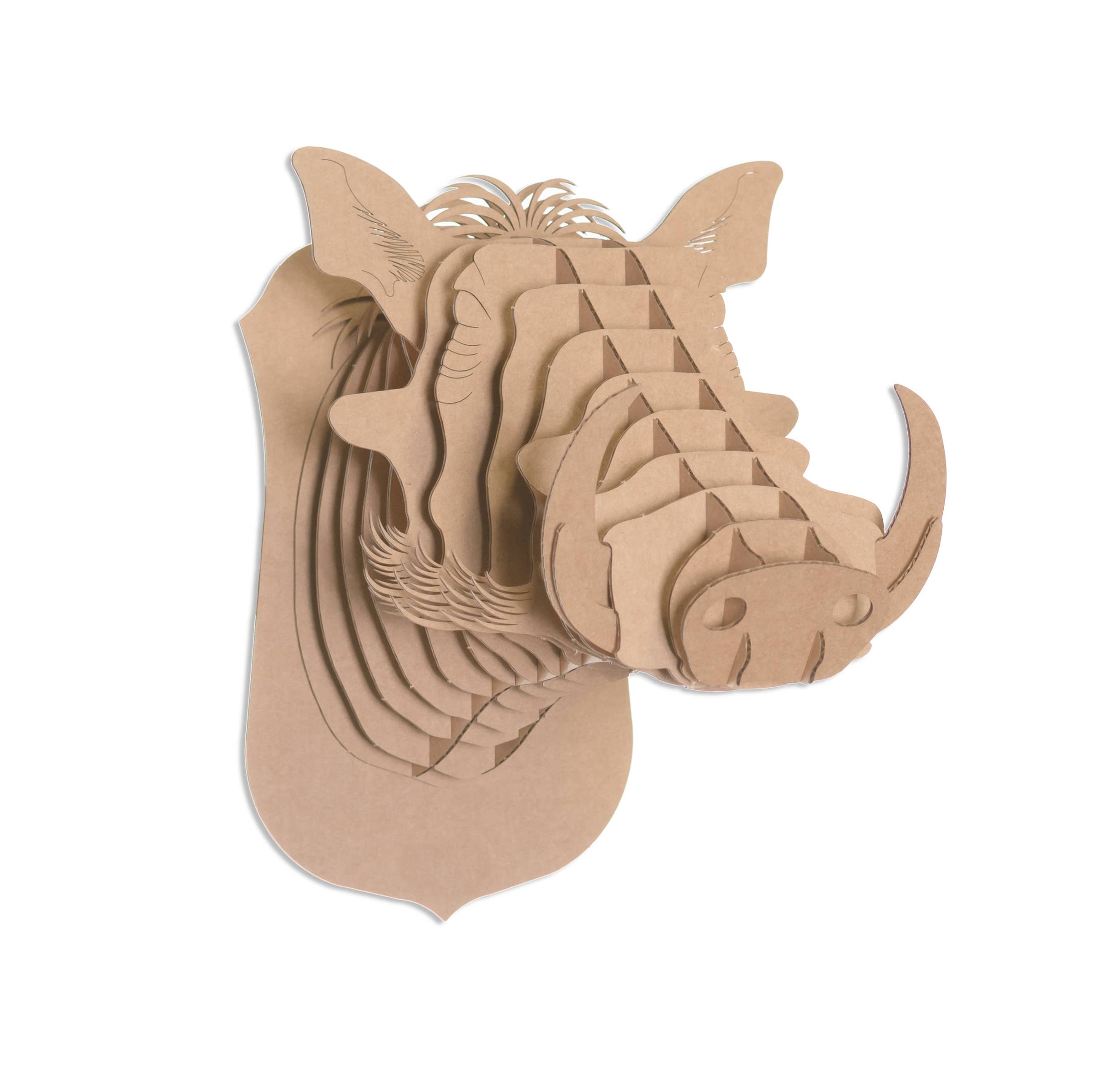Robbie The Micro Size Cardboard Rhino Head Faire Com