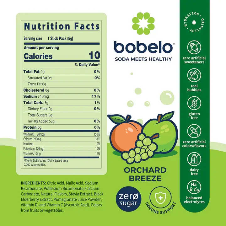 Bobelo – wholesale Hälsodryck i pulverform – Immun-/Stressvariation - Begränsad upplaga (40 st)6